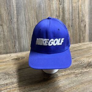 Nike Heritage 86 Golf Hat Adjustable Unisex Adult Cap Blue OS Big Logo